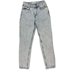 Denim Co Size 2 Womens Jeans Ankle Cotton High Rise Light Wash